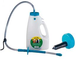 Drencher kalverdrinkfles Profi 4 ltr met slang, lans en speen