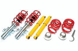 Skoda Octavia IV schroefset verlagingsset - aslast < 1050 kg
