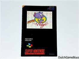Super Nintendo / SNes - Super Widget - FAH - Manual