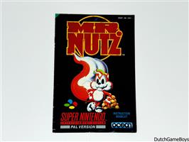 Super Nintendo / SNes - Mr Nutz - UKV - Manual