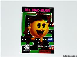 Super Nintendo / SNes - Ms. Pac-Man - USA - Manual