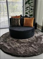 Ronde velvet fauteuil 100cm