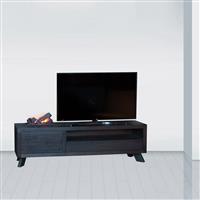 TV Dressoir op maat S op pootjes 1 deur met 1 lade en open vak