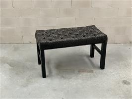 Hocker met capitons