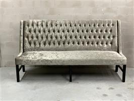 Luxe eetkamerbank met capitons 160cm