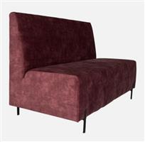 Wandbank op poten 120cm