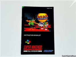 Super Nintendo / SNes - Daffy Duck - The Marvin Missions - UKV - Manual