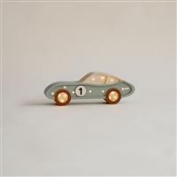 Houten decoratieve lamp - Auto - Turquoise 2xAA batterijen (zonder dimfunctie of afstandsbediening)