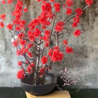 Kunst bloesemboom – Kunstboom – rode bloesem - 150cm - Voor Binnen
