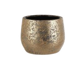 Pot rond goud - 15,5 cm