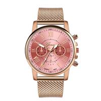 Luxury Watch for Women - Fashionable Quartz Movement Mesh Strap Business