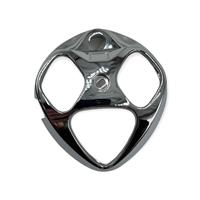 Chromen stuurplaat cover San Remo/ New flash/ Dolce vita/ Trendy/ Pico