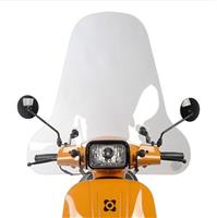 Windscherm hoog transparant  Vespa-look s / VX50S /RIVA 1 Sport / Vespelini S / Turbho type D