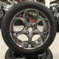 19 Alfa Stelvio Velgen + zomerbanden 5 EQ Perf.