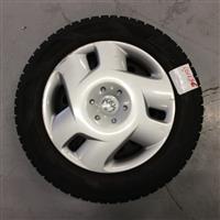 Gebruikte velgen set 15 staal toyota carolla + winterbanden