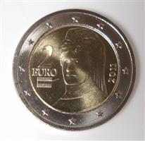 Oostenrijk 2 Euro 2011 Normaal