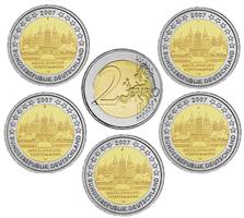 Duitsland 2 Euro 2007 Schwerin Serie van 5