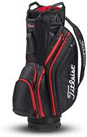 Titleist Lightweight Cart Bag - Black/Black/Red