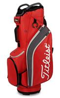 Titleist Lightweight Cart Bag - Darkred/Graphite/Gray -
