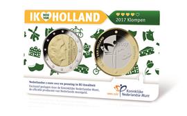 Nederland 2 Euro 2017 Coincard Nummer 4 Klompen