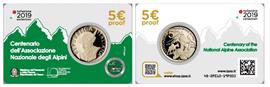 Italië 5 Euro 2019 Alpen