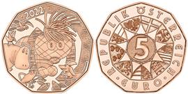 Oostenrijk 5 Euro 2022 de Kleine - ik ben ik