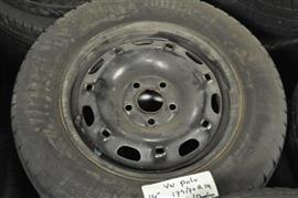 Volkswagen Polo velgen 14, zomerset Continental 5x100 ET35
