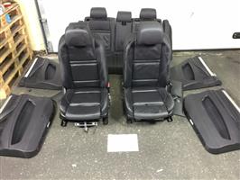 *Volledig lederen interieur BMW X5 E70 Zwart