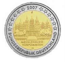 Duitsland 2 Euro 2007 Schwerin J