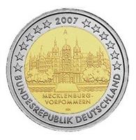 Duitsland 2 Euro 2007 Schwerin A