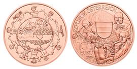 Oostenrijk 10 Euro 2016 Oostenrijk Koper