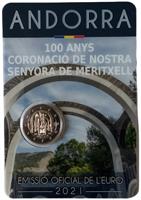Andorra 2 Euro 2021 Onze- Lieve-Vrouw van Meritxell