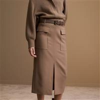 Windsor Rok 100% virgin - medium brown Maat: 36