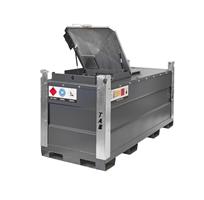 Dieseltank mobiel Fuel Box 2000 + 12v pomp