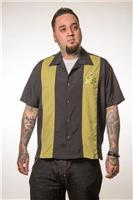 Steady, The Mickey Button Up Black in Small.