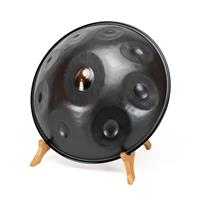 Chaya handpan C#-Amara 9 Genitreerd staal