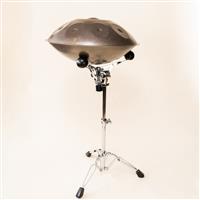 Handpan standaard metaal chroom hoog