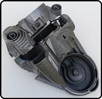 Dyson DC08 DC08T body behuizing compleet grijs gebruikt