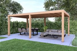 Overkapping Base Serie 1 Douglas 500 x 300 cm