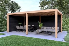 Overkapping Base Serie 2 Douglas 500 x 400 cm