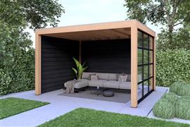 Overkapping Base Serie 3 Douglas 300 x 400 cm