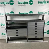 Aluca aluminium gebruikte bedrijfswagen inrichting (nr 1819)