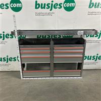 Finnerup aluminium gebruikte bedrijfswagen inrichting (nr 1822)