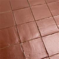 Metallic koper kleurige handvorm tegels 13x13cm-0,56m²