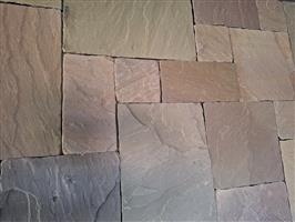zandsteen Golden Leaf tuintegels mediterraanse stijl
