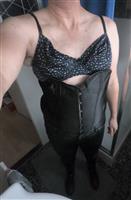 Corset aanrijgen