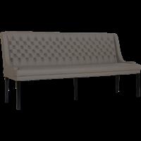 Luxe eetkamerbank met capitons 155cm