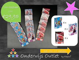 Onderwijs Outlet: Disney Shuffle Kaartspel (15 spellen) Cars, Frozen, Paw Patroll