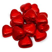 Rode Chocolade harten Valentijn 