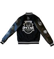 Varsity Panther Jacket Zwart Wit